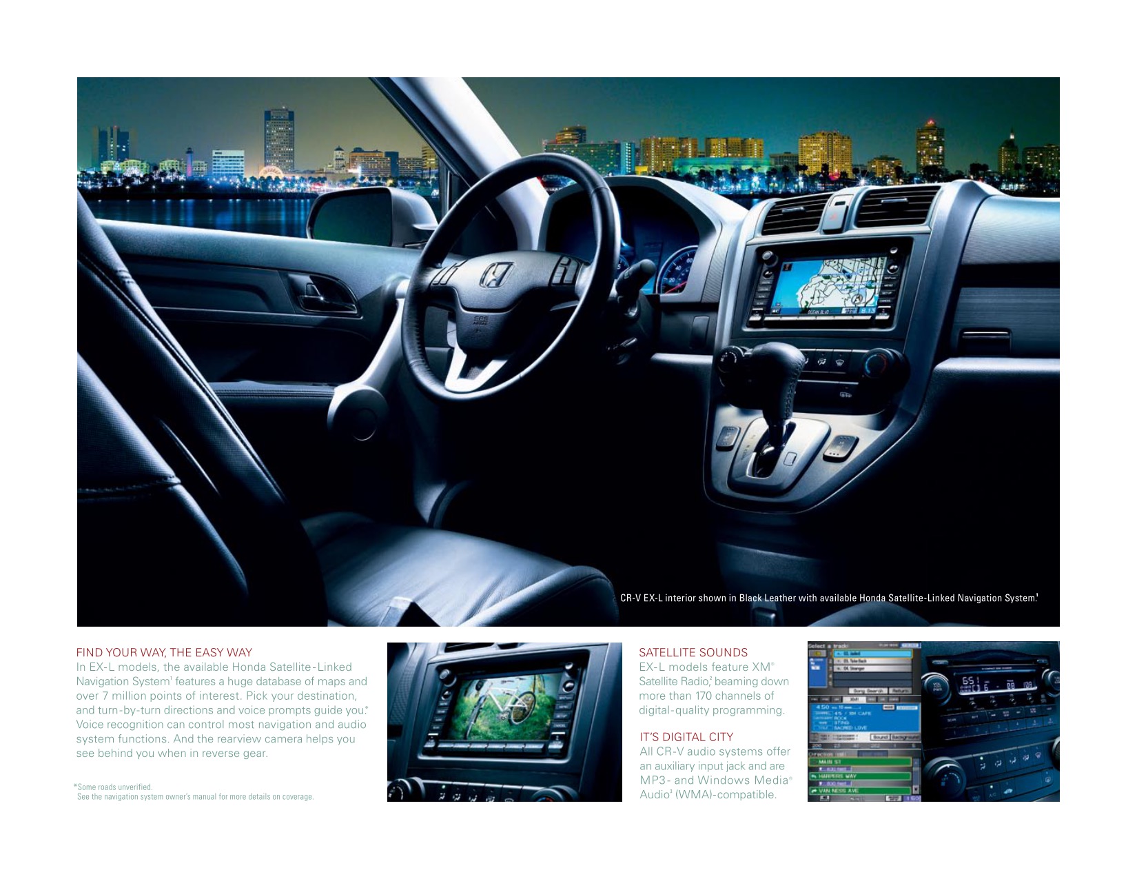 2007 Honda CR-V Brochure Page 1